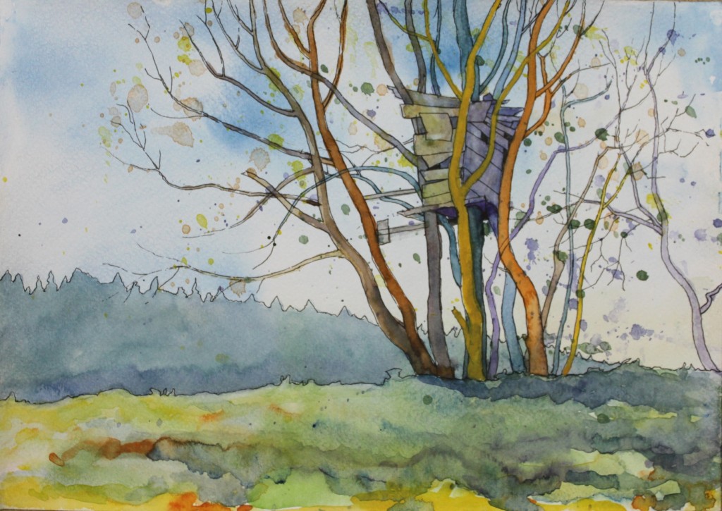 Домик в Юбери. А4-